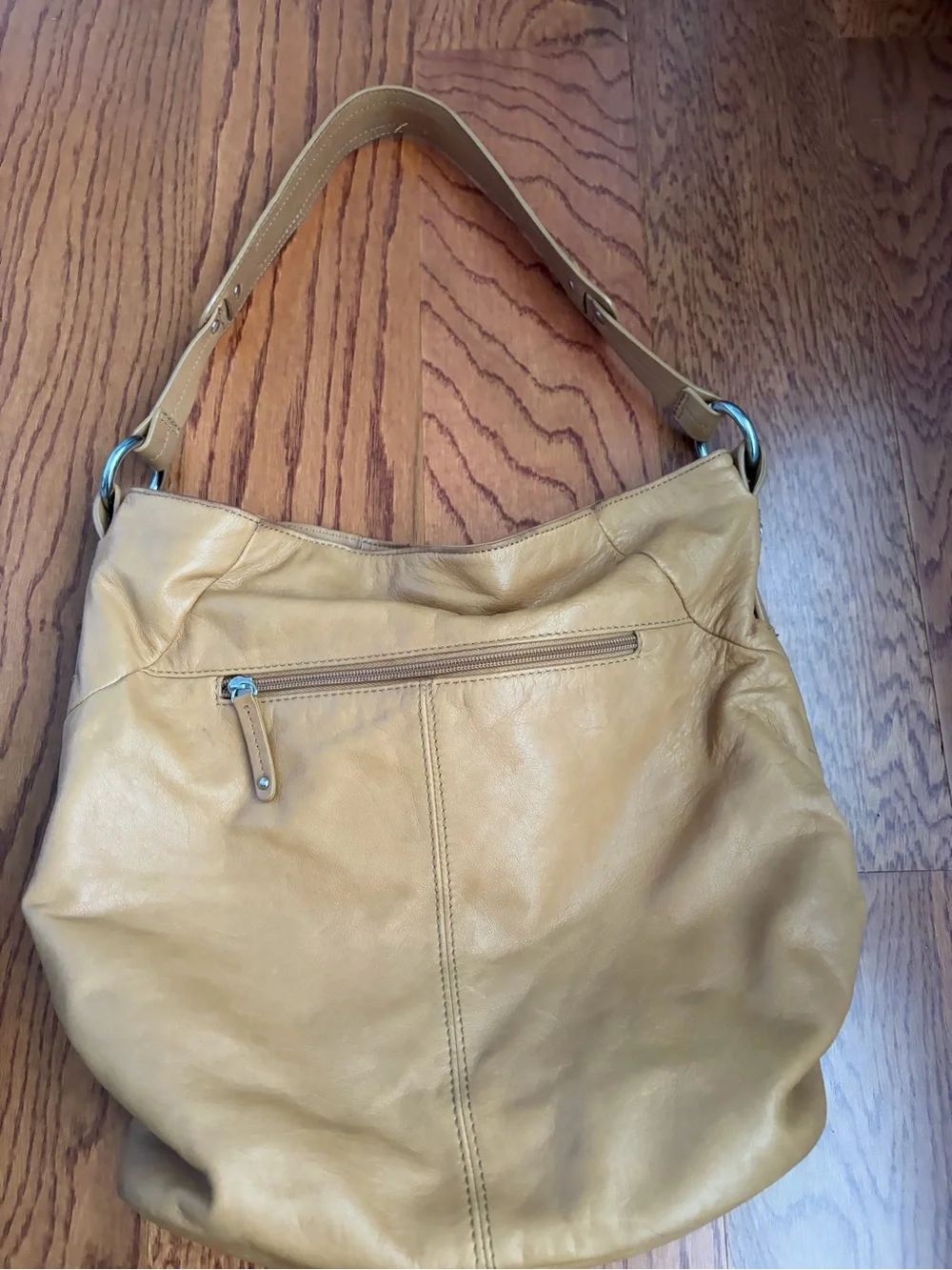 Stylish Shoulder Hobo Bag in Tan